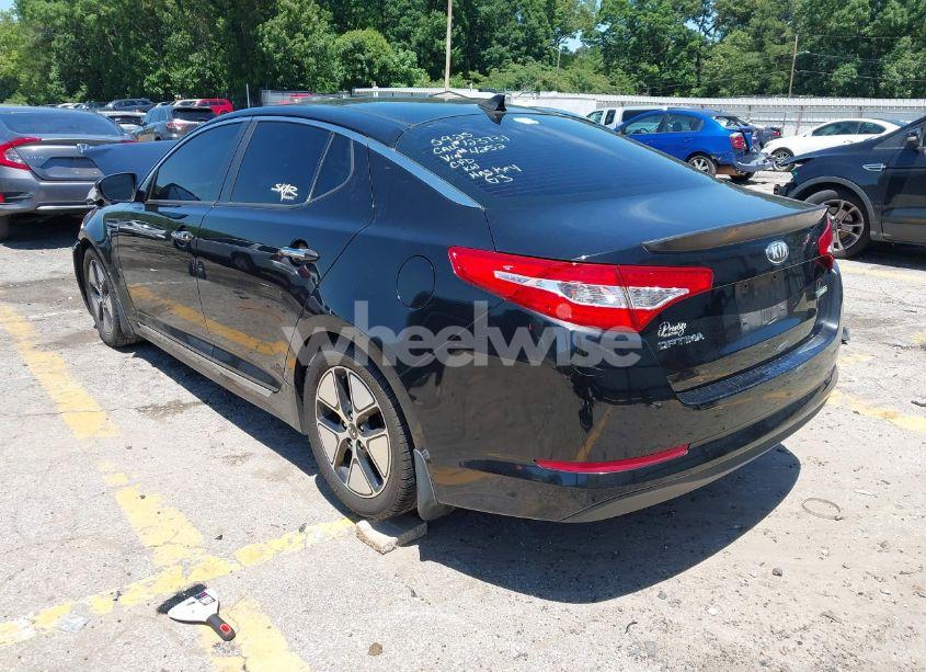 Photo 3 of 2012 Kia Optima HYBRID EX (VIN KNAGM4AD8C5034252)