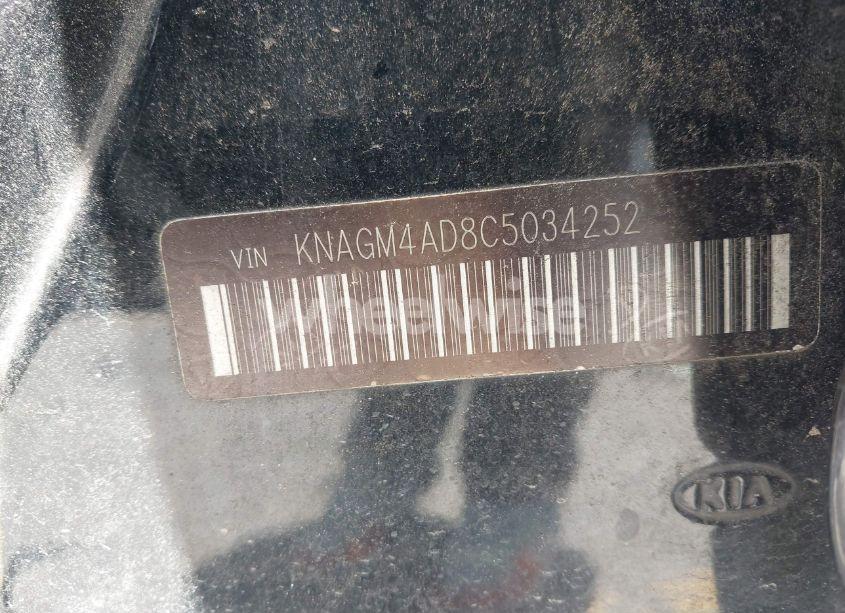 Photo 9 of 2012 Kia Optima HYBRID EX (VIN KNAGM4AD8C5034252)