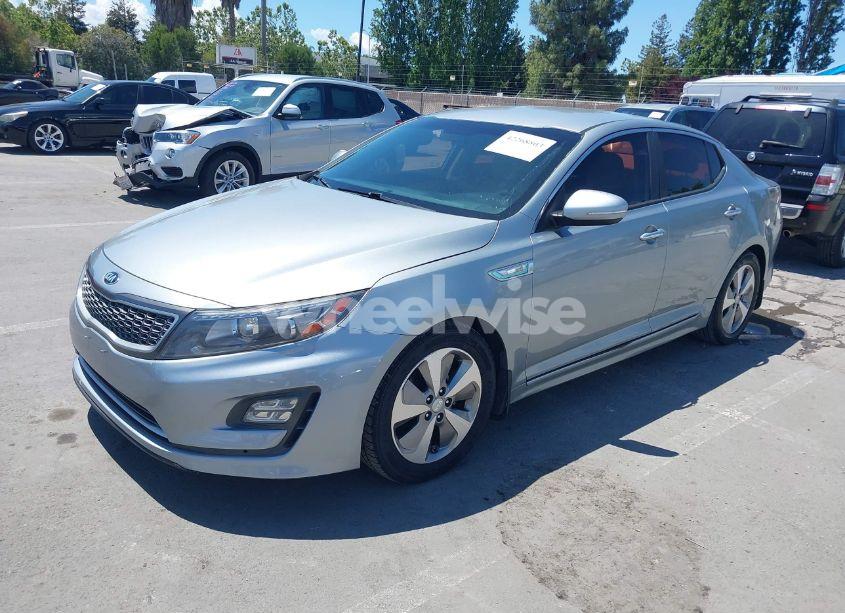 Photo 2 of 2015 Kia Optima HYBRID EX (VIN KNAGN4AD6F5084052)