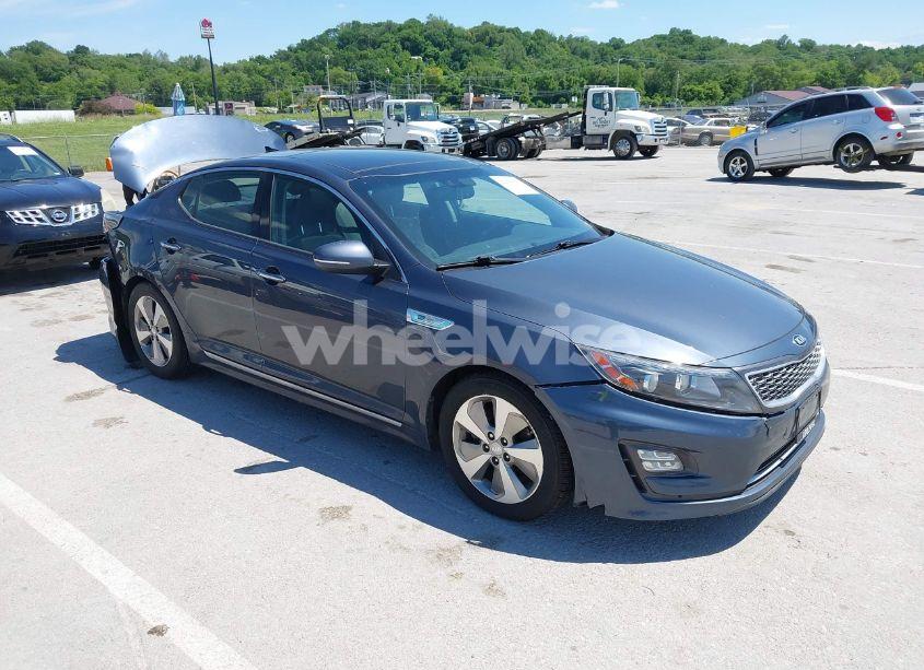 2014 Kia Optima HYBRID EX (VIN KNAGN4ADXE5066734) main photo