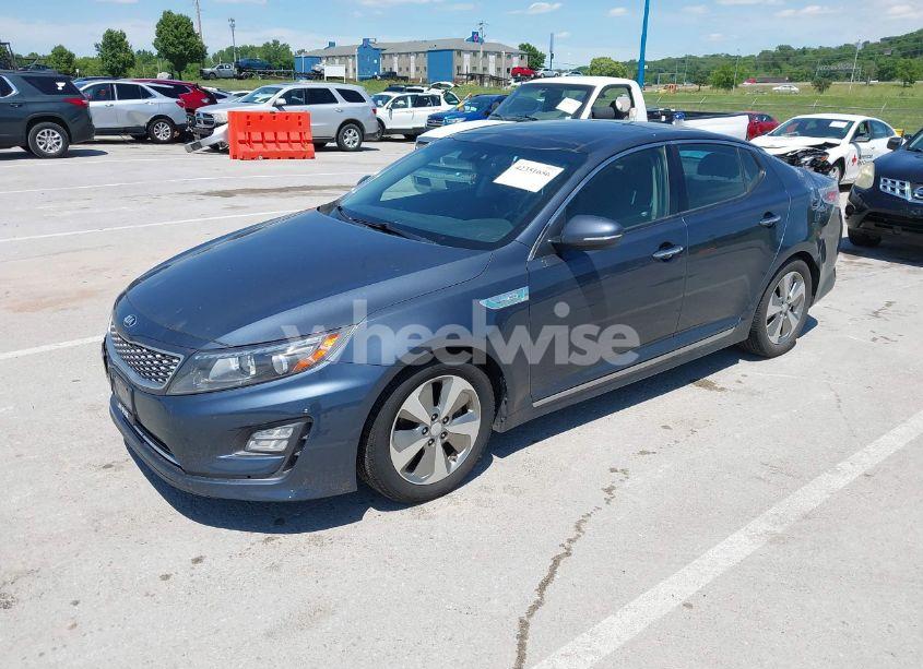 Photo 2 of 2014 Kia Optima HYBRID EX (VIN KNAGN4ADXE5066734)
