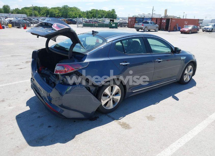 Photo 4 of 2014 Kia Optima HYBRID EX (VIN KNAGN4ADXE5066734)