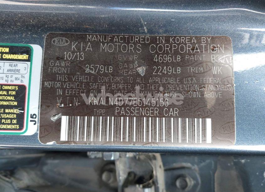 Photo 9 of 2014 Kia Cadenza PREMIUM (VIN KNALN4D77E5145153)