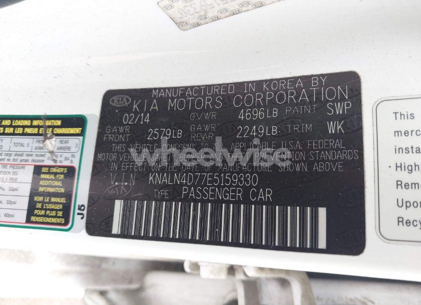 Photo 9 of 2014 Kia Cadenza PREMIUM (VIN KNALN4D77E5159330)