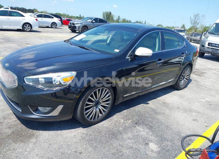 Photo 2 of 2014 Kia Cadenza PREMIUM (VIN KNALN4D7XE5******)