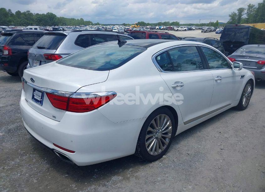 Photo 4 of 2016 Kia K900 LUXURY 5.0L (VIN KNALW4D4XG6032393)