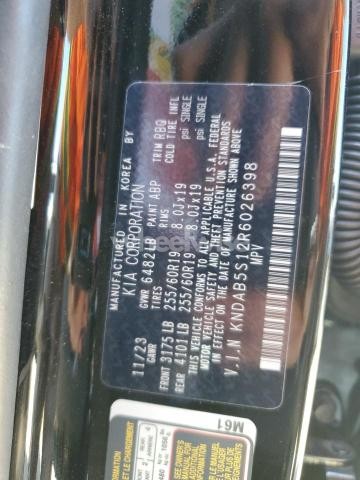 2024 KIA EV9 LIGHT (VIN KNDAB5S12R6026398) main photo