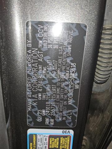 Photo 10 of 2023 KIA NIRO WIND (VIN KNDCR3L15P5045618)