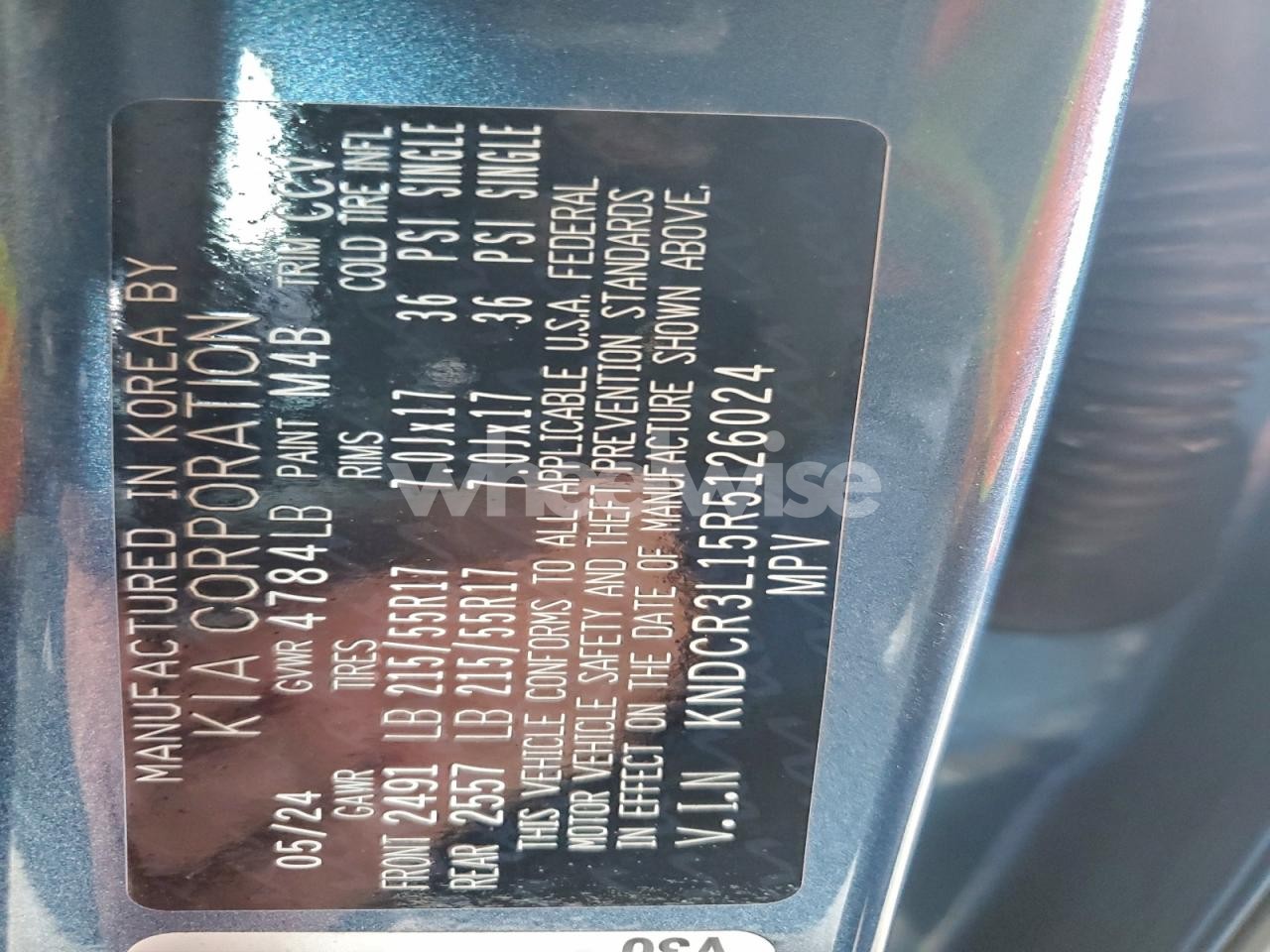 Photo 13 of 2024 KIA NIRO WIND (VIN KNDCR3L15R5126024)