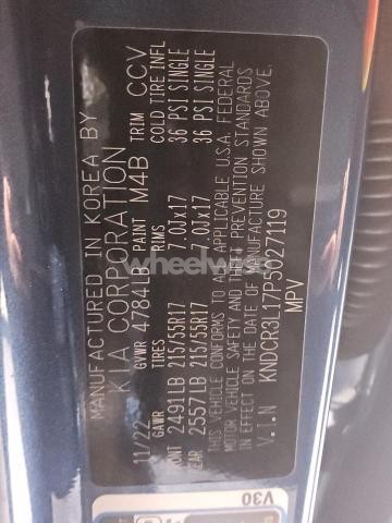 Photo 3 of 2023 KIA NIRO WIND (VIN KNDCR3L17P5027119)