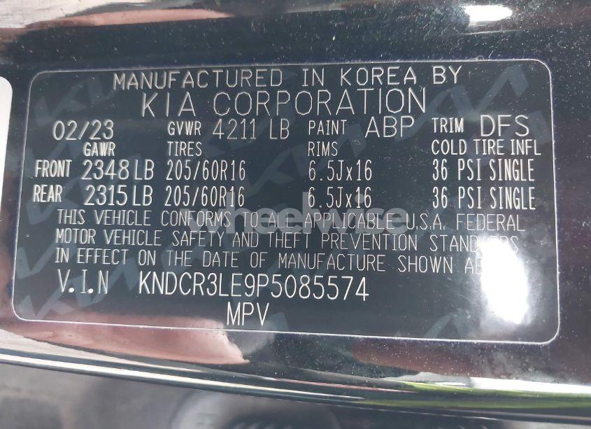 Photo 9 of 2023 Kia Niro EX (VIN KNDCR3LE9P5085574)