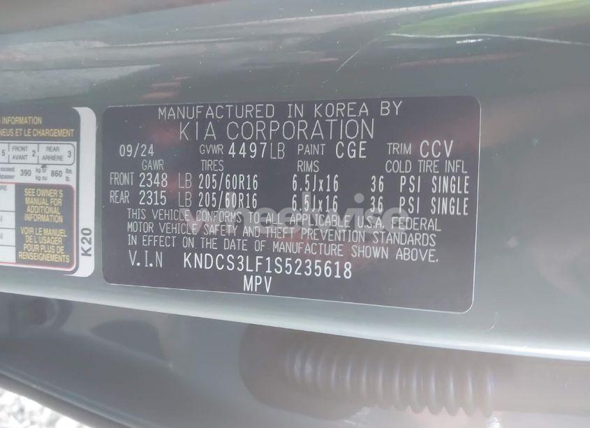 Photo 9 of 2025 Kia Niro PLUG-IN HYBRID EX (VIN KNDCS3LF1S5235618)