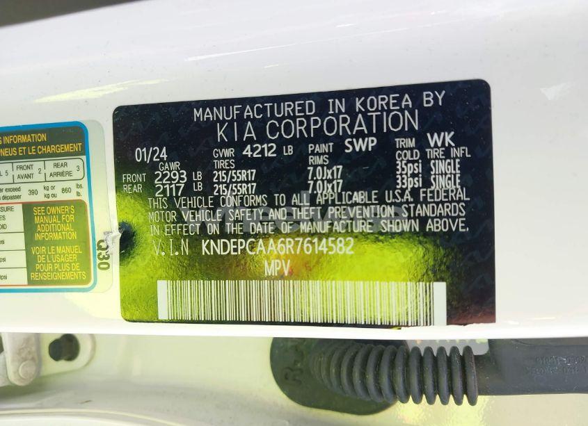 Photo 9 of 2024 Kia Seltos LX (VIN KNDEPCAA6R7614582)