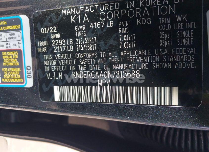 Photo 9 of 2022 Kia Seltos EX (VIN KNDERCAA0N7315688)