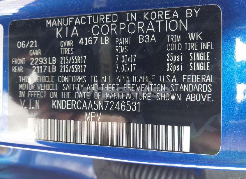 Photo 9 of 2022 Kia Seltos EX (VIN KNDERCAA5N7246531)