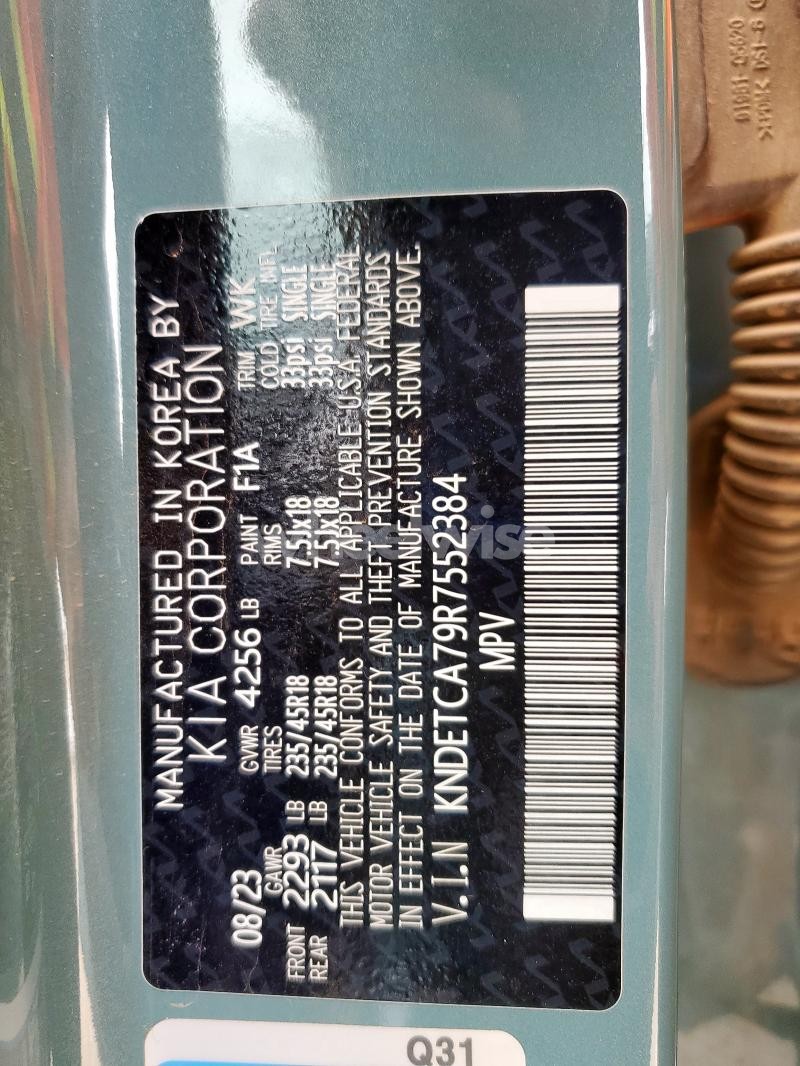 Photo 5 of 2024 KIA SELTOS SX (VIN KNDETCA79R7552384)