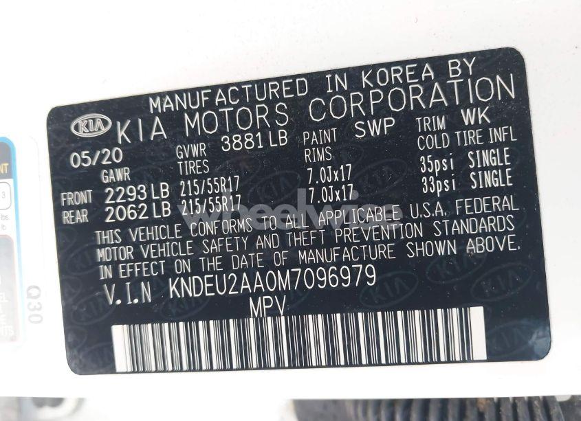 Photo 9 of 2021 Kia Seltos S (VIN KNDEU2AA0M7096979)