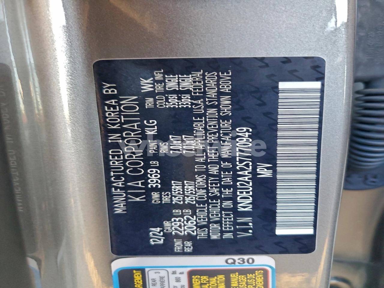 Photo 13 of 2025 KIA SELTOS S (VIN KNDEU2AA2S7770949)