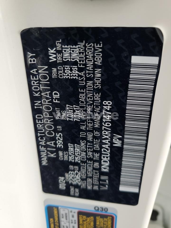 Photo 13 of 2024 KIA SELTOS S (VIN KNDEU2AAXR7614748)