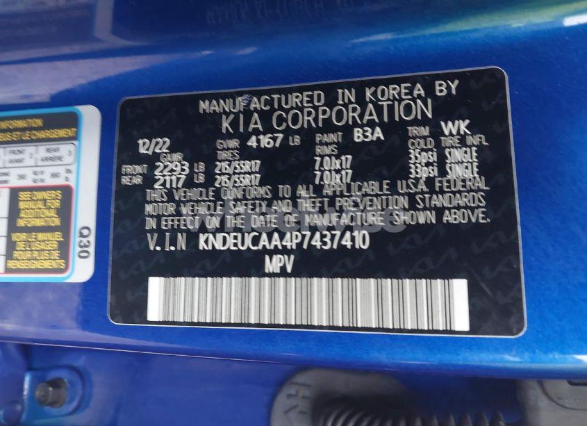 Photo 9 of 2023 Kia Seltos S (VIN KNDEUCAA4P7437410)