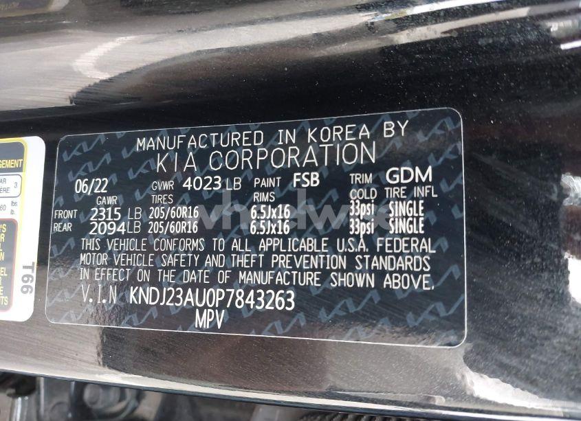 Photo 9 of 2023 Kia Soul LX (VIN KNDJ23AU0P7843263)