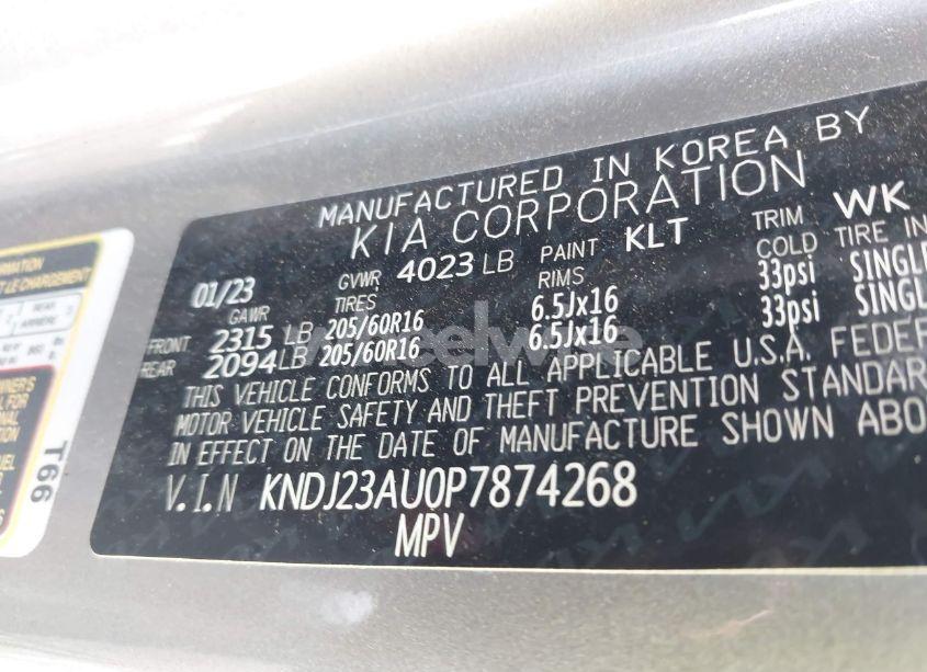 Photo 9 of 2023 Kia Soul LX (VIN KNDJ23AU0P7874268)