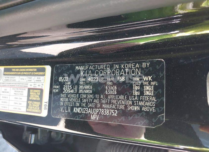 Photo 9 of 2023 Kia Soul LX (VIN KNDJ23AU1P7838752)