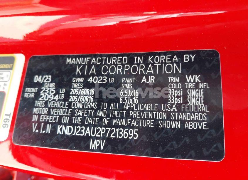 Photo 9 of 2023 Kia Soul S (VIN KNDJ23AU2P7213695)