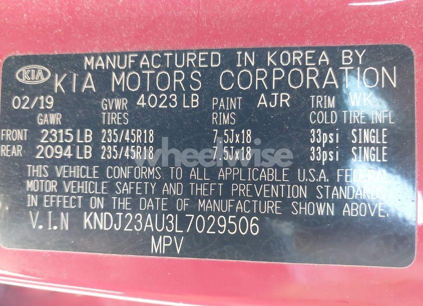 Photo 9 of 2020 Kia Soul X-LINE (VIN KNDJ23AU3L7029506)