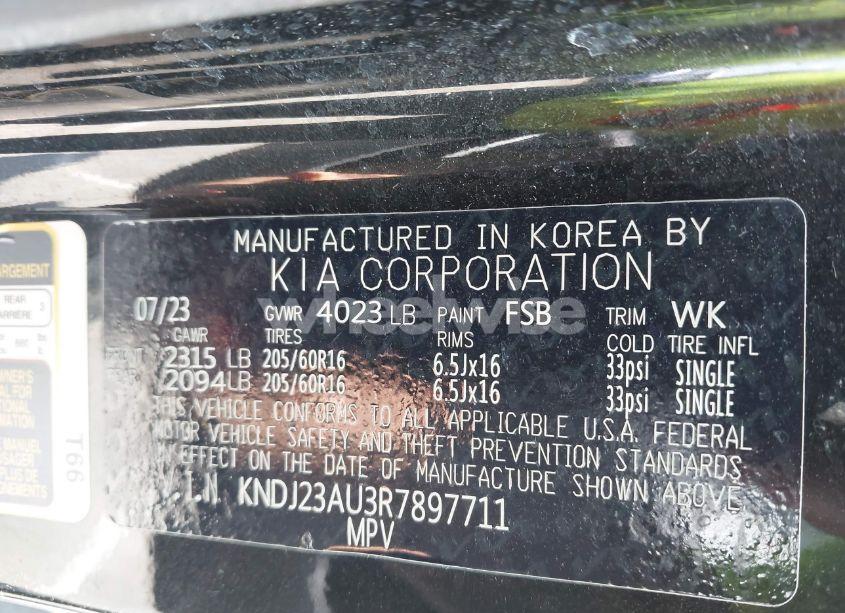 Photo 9 of 2024 Kia Soul LX (VIN KNDJ23AU3R7897711)