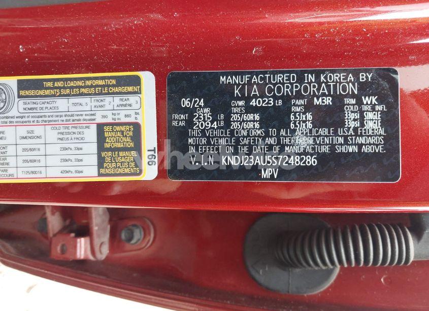 Photo 9 of 2025 Kia Soul LX (VIN KNDJ23AU5S7248286)