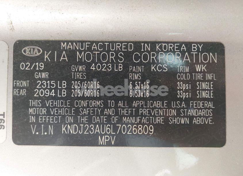 Photo 9 of 2020 Kia Soul S (VIN KNDJ23AU6L7026809)