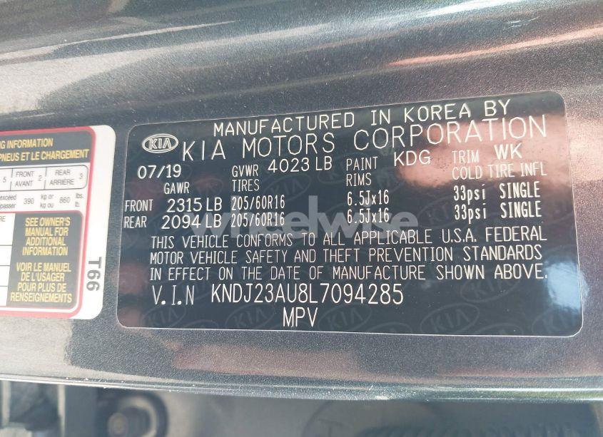 Photo 9 of 2020 Kia Soul S (VIN KNDJ23AU8L7094285)