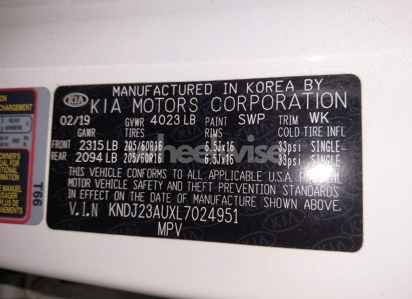 Photo 9 of 2020 Kia Soul LX (VIN KNDJ23AUXL7024951)