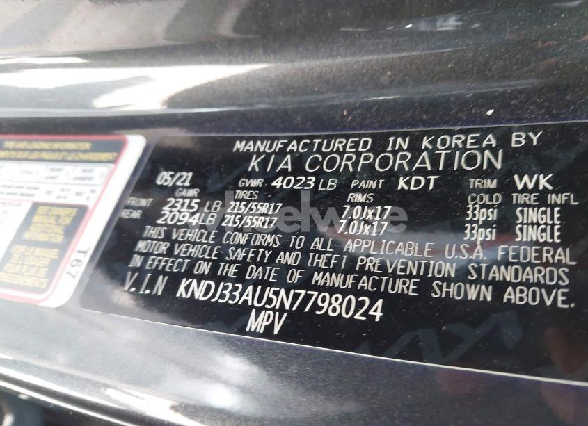 Photo 9 of 2022 Kia Soul EX (VIN KNDJ33AU5N7798024)