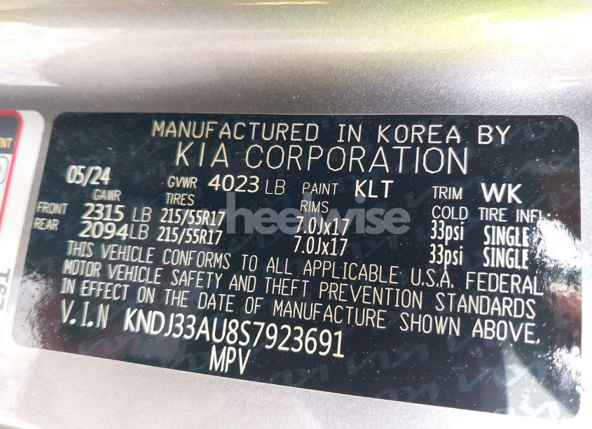 Photo 9 of 2025 Kia Soul EX (VIN KNDJ33AU8S7923691)