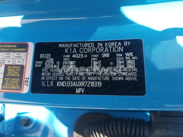 Photo 4 of 2024 KIA SOUL EX (VIN KNDJ33AUXR7218319)