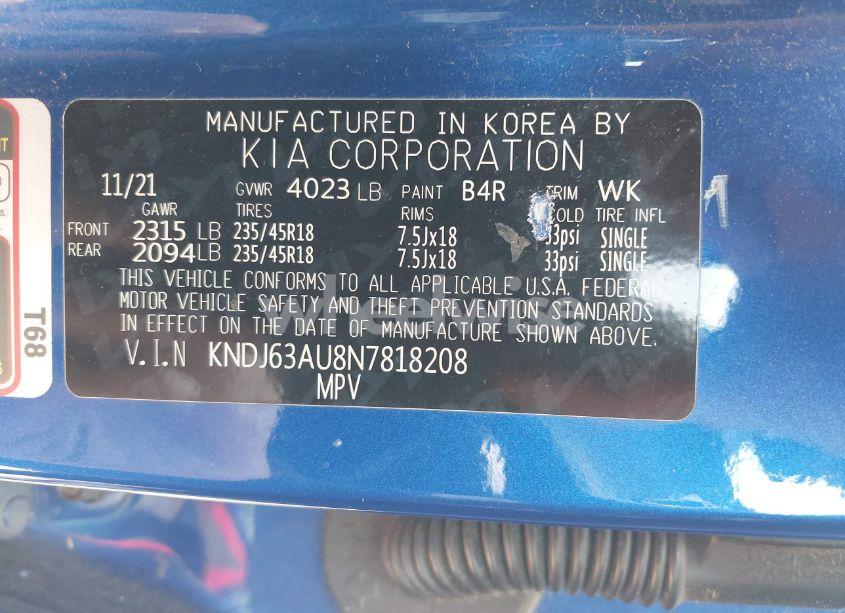 Photo 9 of 2022 Kia Soul GT-LINE (VIN KNDJ63AU8N7818208)