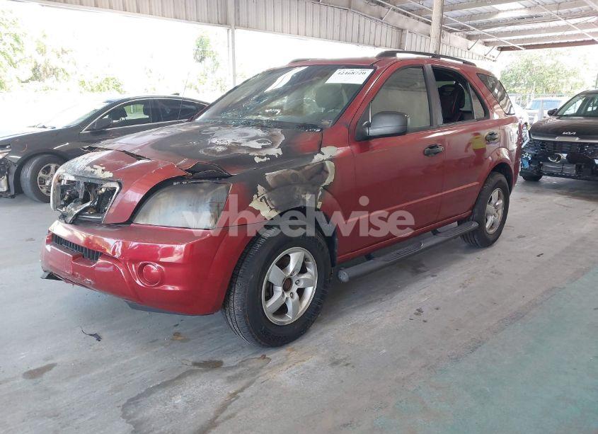 Photo 2 of 2008 Kia Sorento LX (VIN KNDJD735685803127)