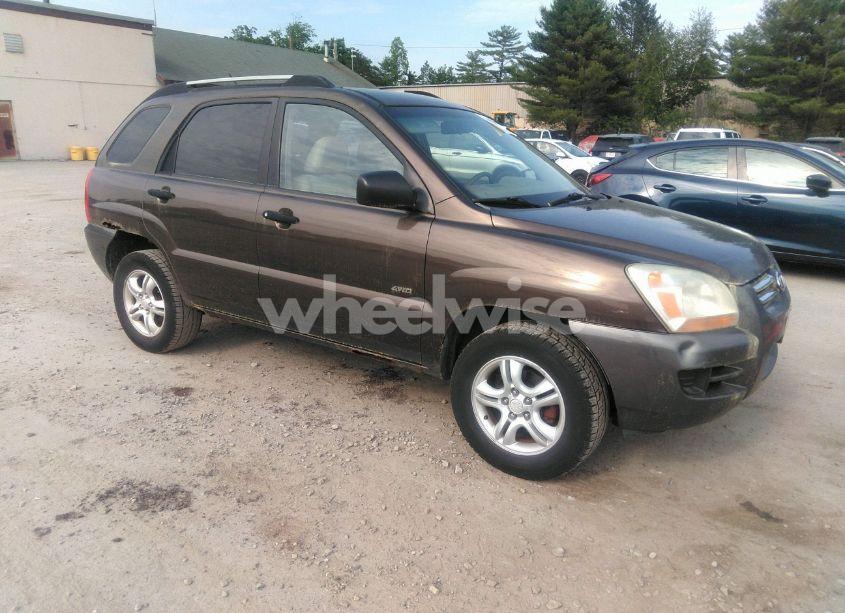 2007 Kia Sportage LX V6 (VIN KNDJE723777442880) main photo