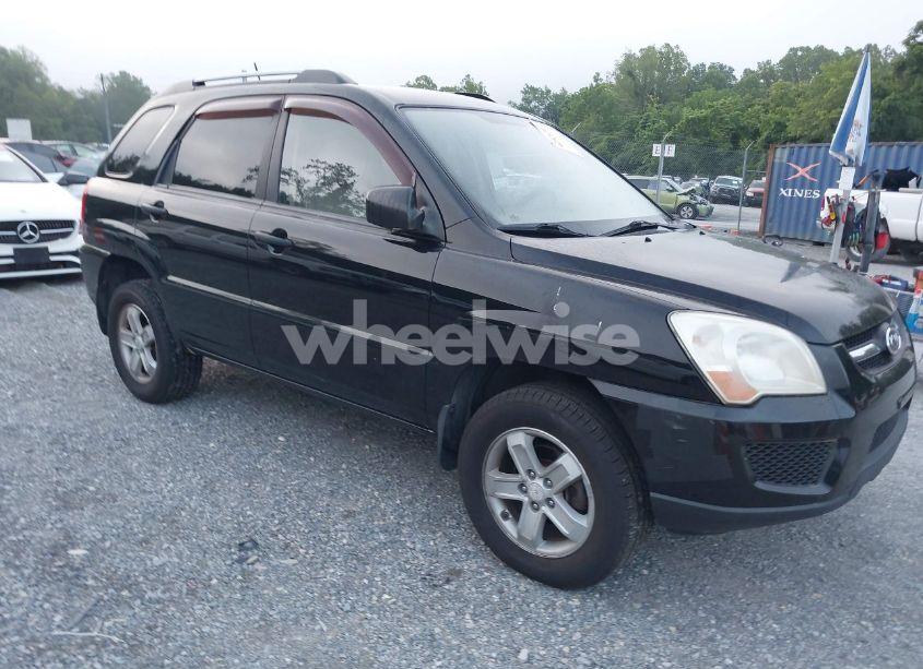 2009 Kia Sportage LX V6 (VIN KNDJE723797555375) main photo