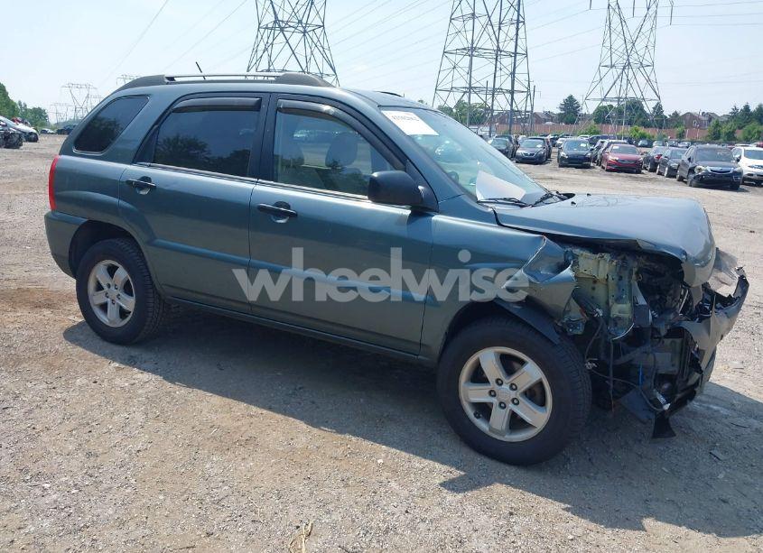 2009 Kia Sportage LX V6 (VIN KNDJE723897629824) main photo