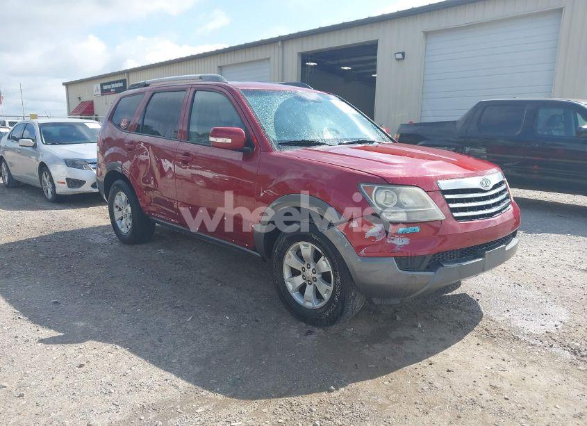 2009 Kia Borrego LX V6 (VIN KNDJH741X95037355) main photo