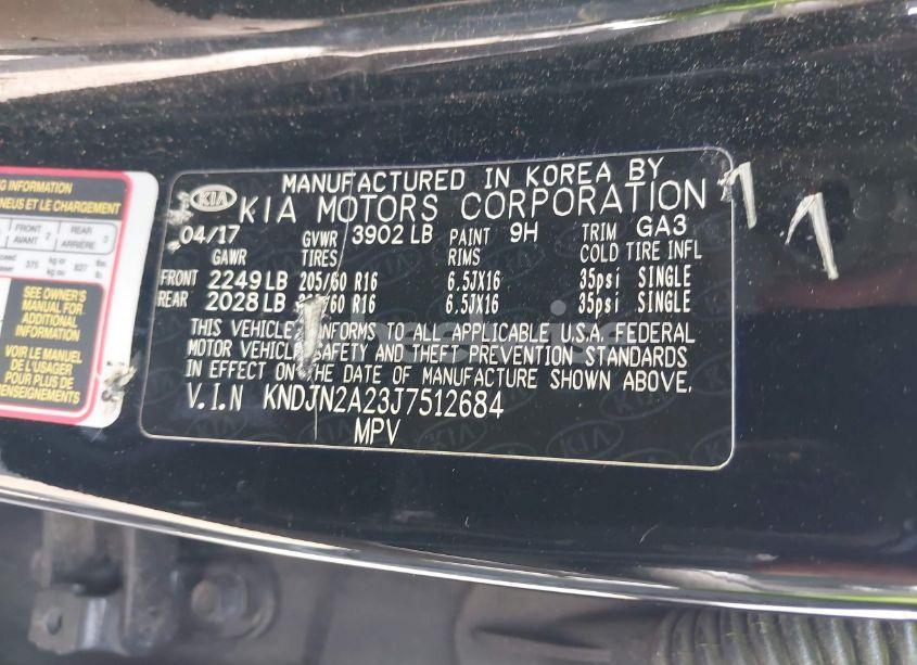 Photo 9 of 2018 Kia Soul (VIN KNDJN2A23J7512684)