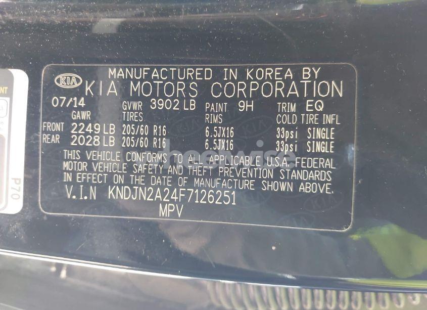 Photo 9 of 2015 Kia Soul (VIN KNDJN2A24F7126251)