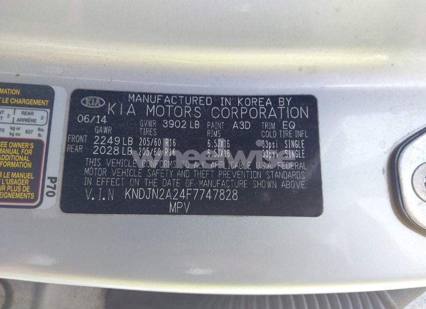 Photo 9 of 2015 Kia Soul (VIN KNDJN2A24F7747828)