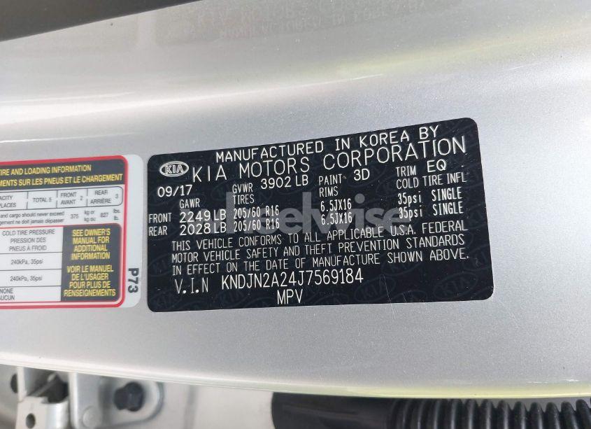 Photo 9 of 2018 Kia Soul (VIN KNDJN2A24J7569184)
