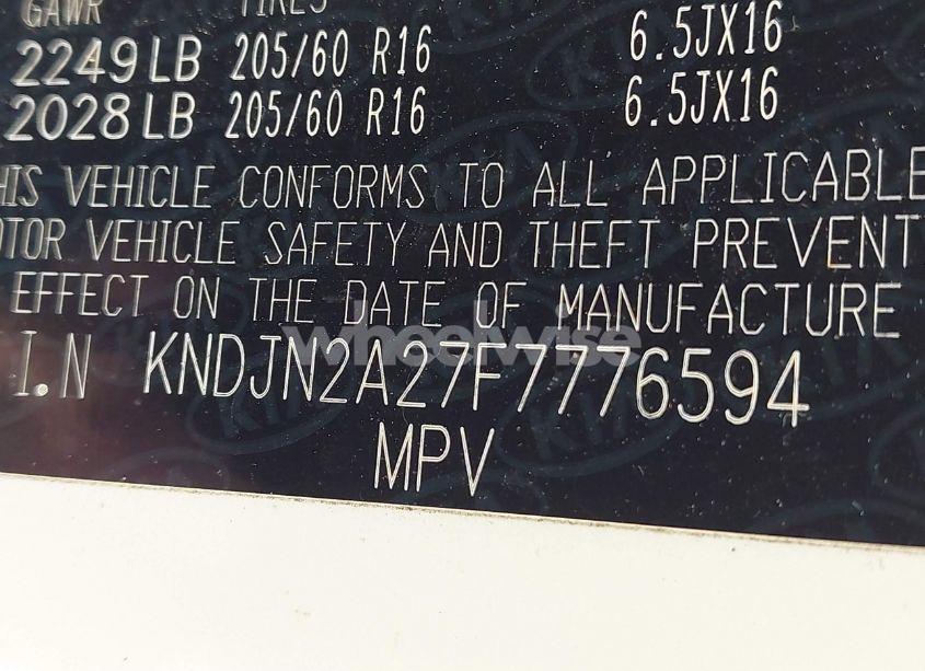 Photo 9 of 2015 Kia Soul (VIN KNDJN2A27F7776594)