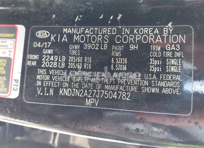 Photo 9 of 2018 Kia Soul (VIN KNDJN2A27J7504782)