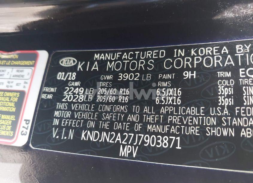 Photo 9 of 2018 Kia Soul (VIN KNDJN2A27J7903871)